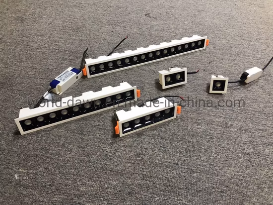 55 ミリメートルカットアウトスマートバスルーム寝室正方形ラウンド LED 屋内商業照明パネル埋め込み型ダウンライト天井埋め込み式 COB スポットライトスポットダウンライト